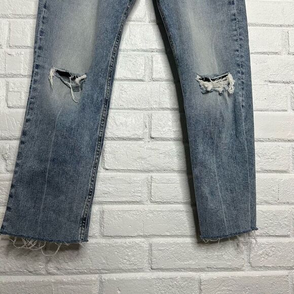 Rag & Bone Dre Low Rise Slim Boyfriend Jeans in Stella Distressed size 27 - Picture 3 of 7